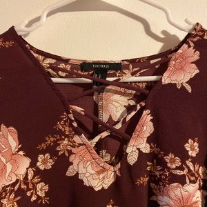 Flowery blouse